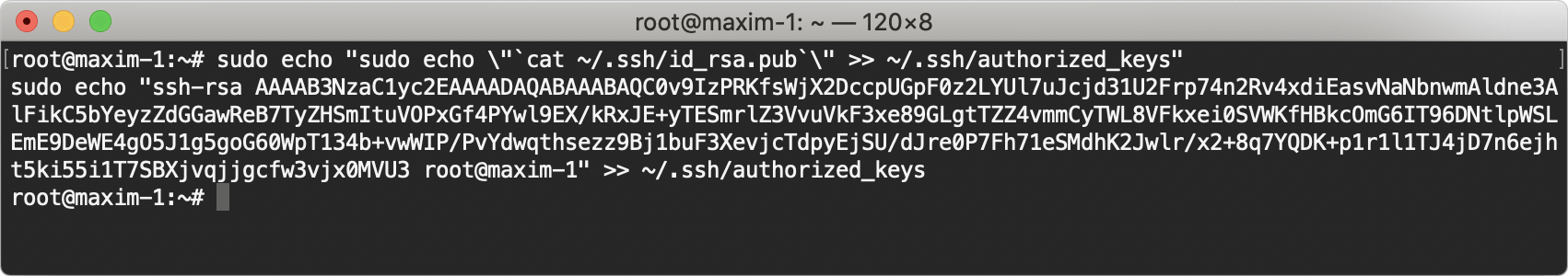 Cluster permission configuration: Step 2